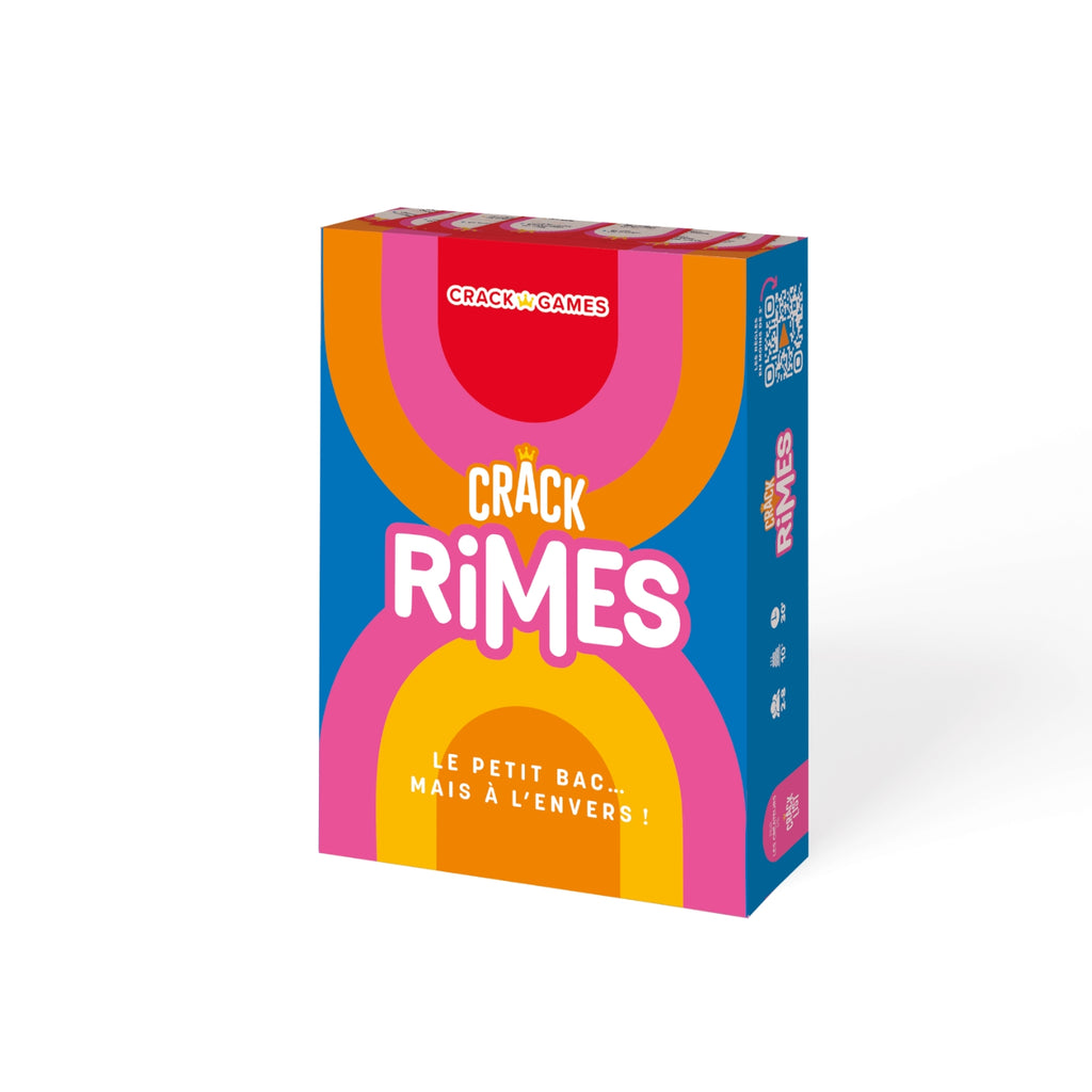 Jeu de Société Crack Rimes le Petit Bac à l'Envers