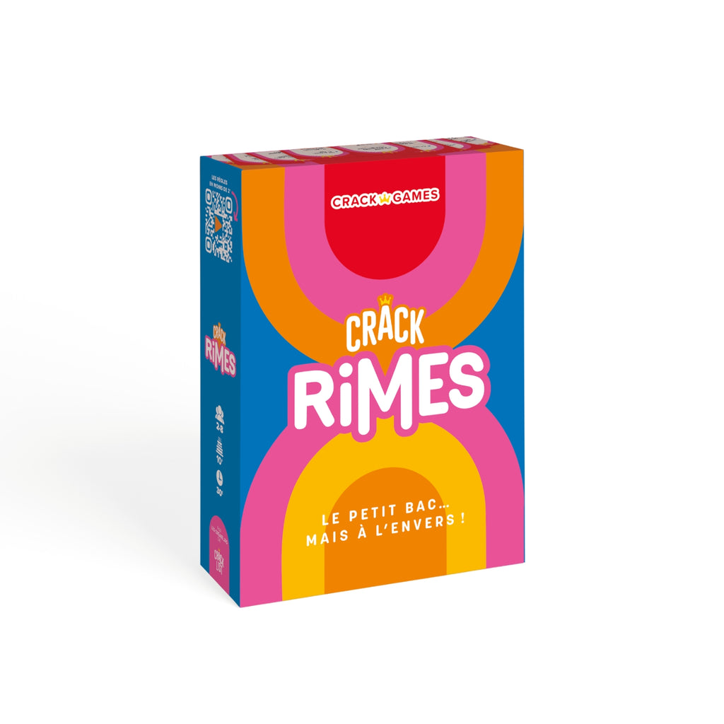 Jeu de Société Crack Rimes le Petit Bac à l'Envers