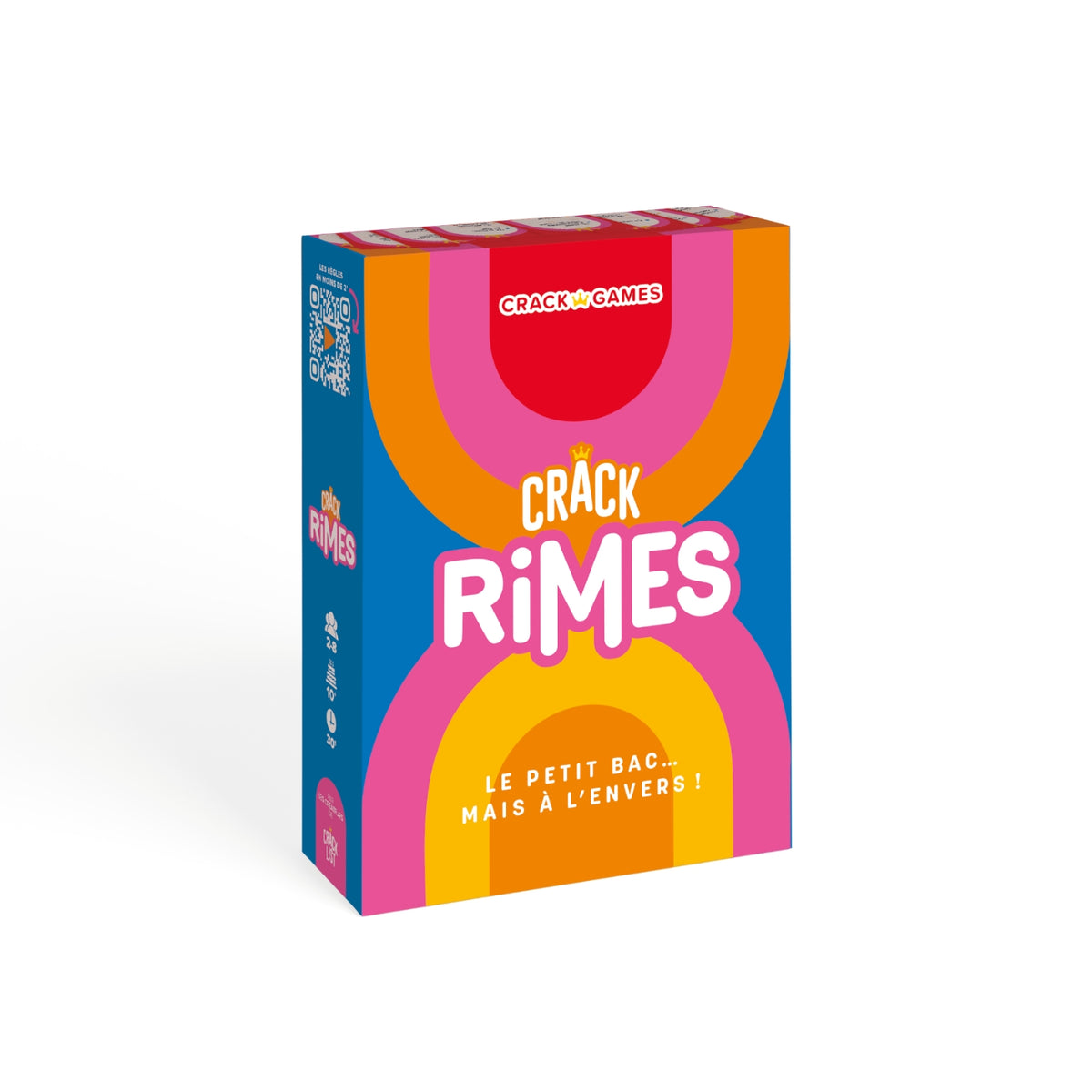 Jeu de Société Crack Rimes le Petit Bac à l'Envers