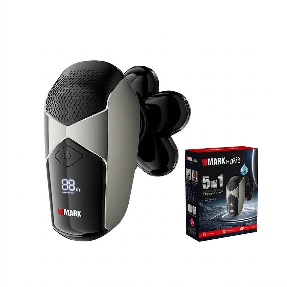 Wmark Rasoir tête sans fil 5 en 1 - NG-7983