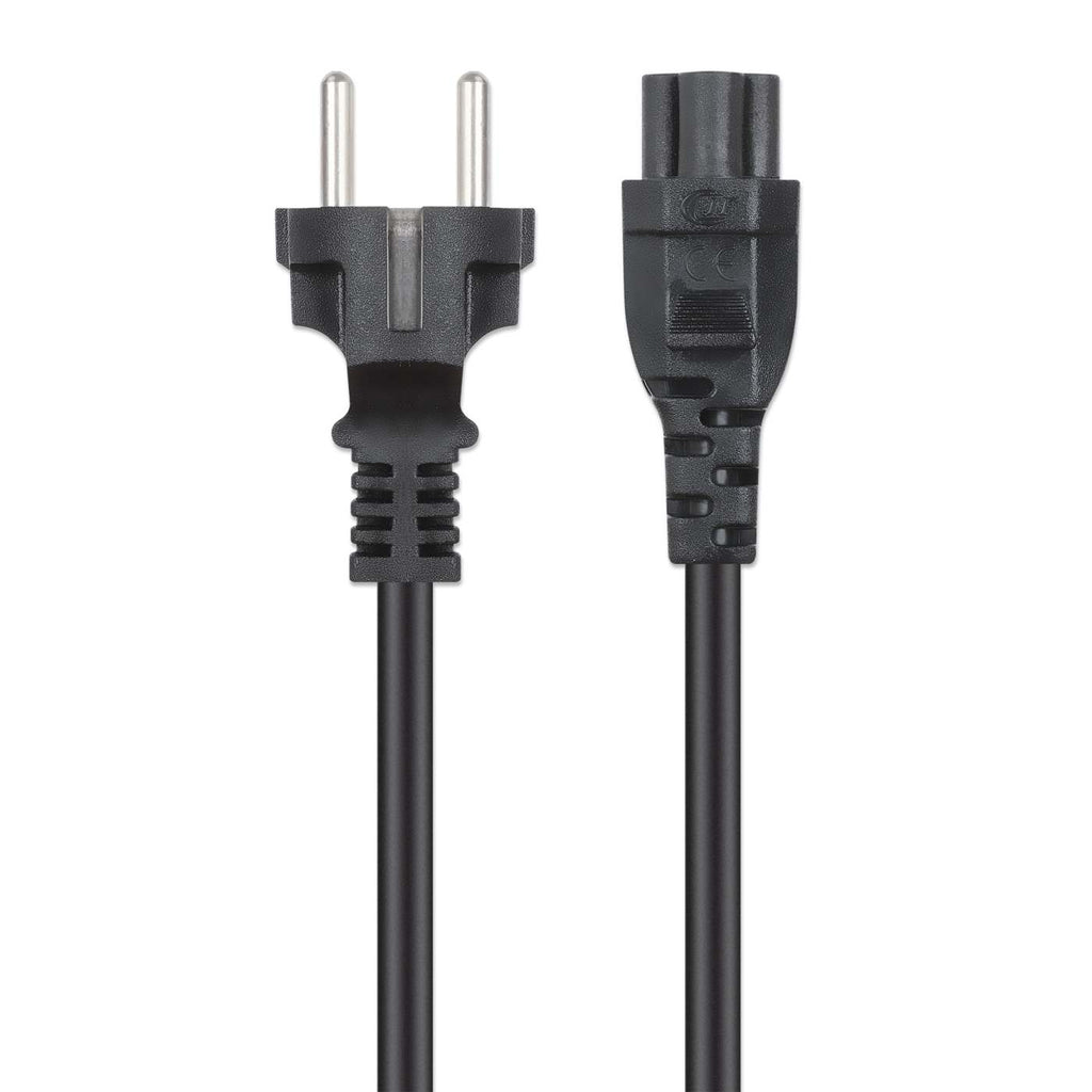 Manhattan 356602 câble électrique Noir 3 m CEE7/7 IEC C5