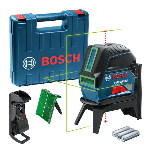 Bosch Bosch GCL 2-15 G Niveau de pointage 10 m 500-540 nm (< 10 mW)