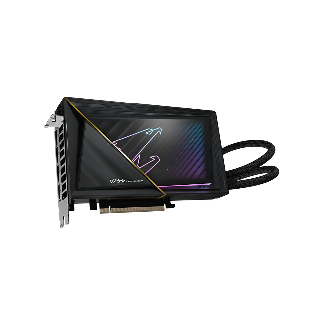GIGABYTE AORUS GeForce RTX 5080 XTREME WATERFORCE 16G Carte Graphique - 16 Go GDDR7, 256 bits, PCI-E 5.0, 2805MHz Core Clock, 3 x DP 2.1a, 1 x HDMI 2.1b, NVIDIA DLSS 4, GV-N5080AORUSX W-16GD