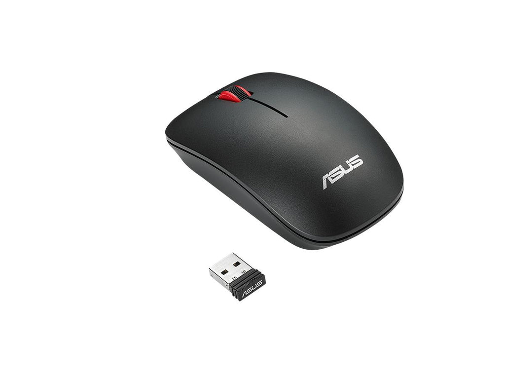 ASUS WT300 RF MOUSE/BK-RD souris Bureau Ambidextre RF sans fil Optique 1600 DPI