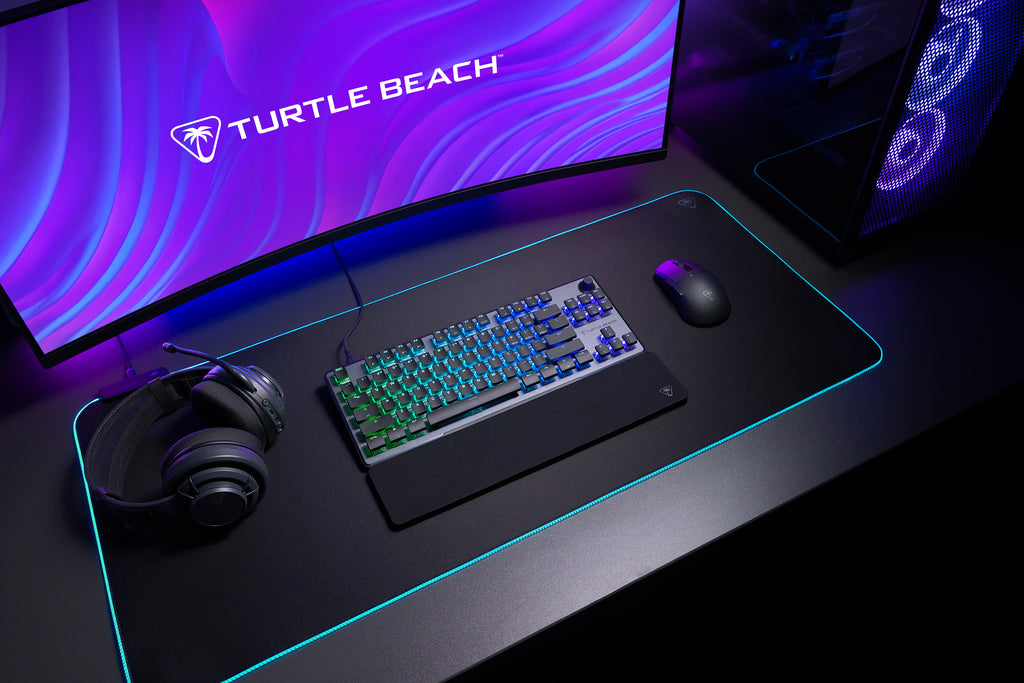 Turtle Beach Clavier gaming RGB mécanique magnétique Vulcan II TKL Pro
