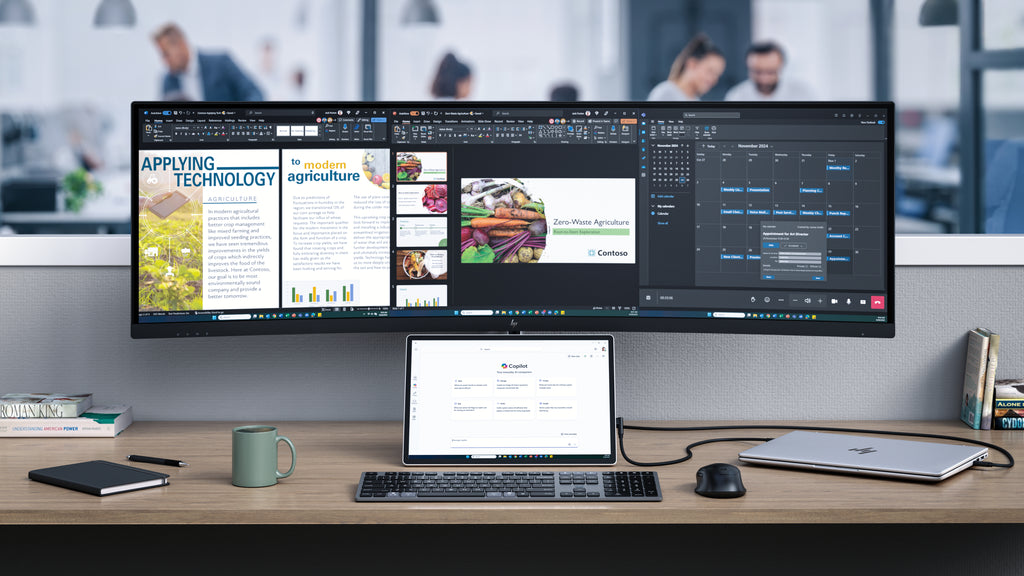 HP Series 5 Pro Écran pour visioconférence DQHD 49 pouces – 549pm - vue 8