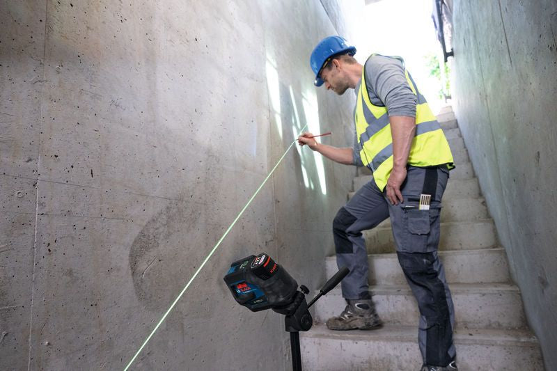 Bosch Bosch GCL 12V-50-22 CG Professional Niveau de pointage 25 m 500-540 nm (< 10mW)