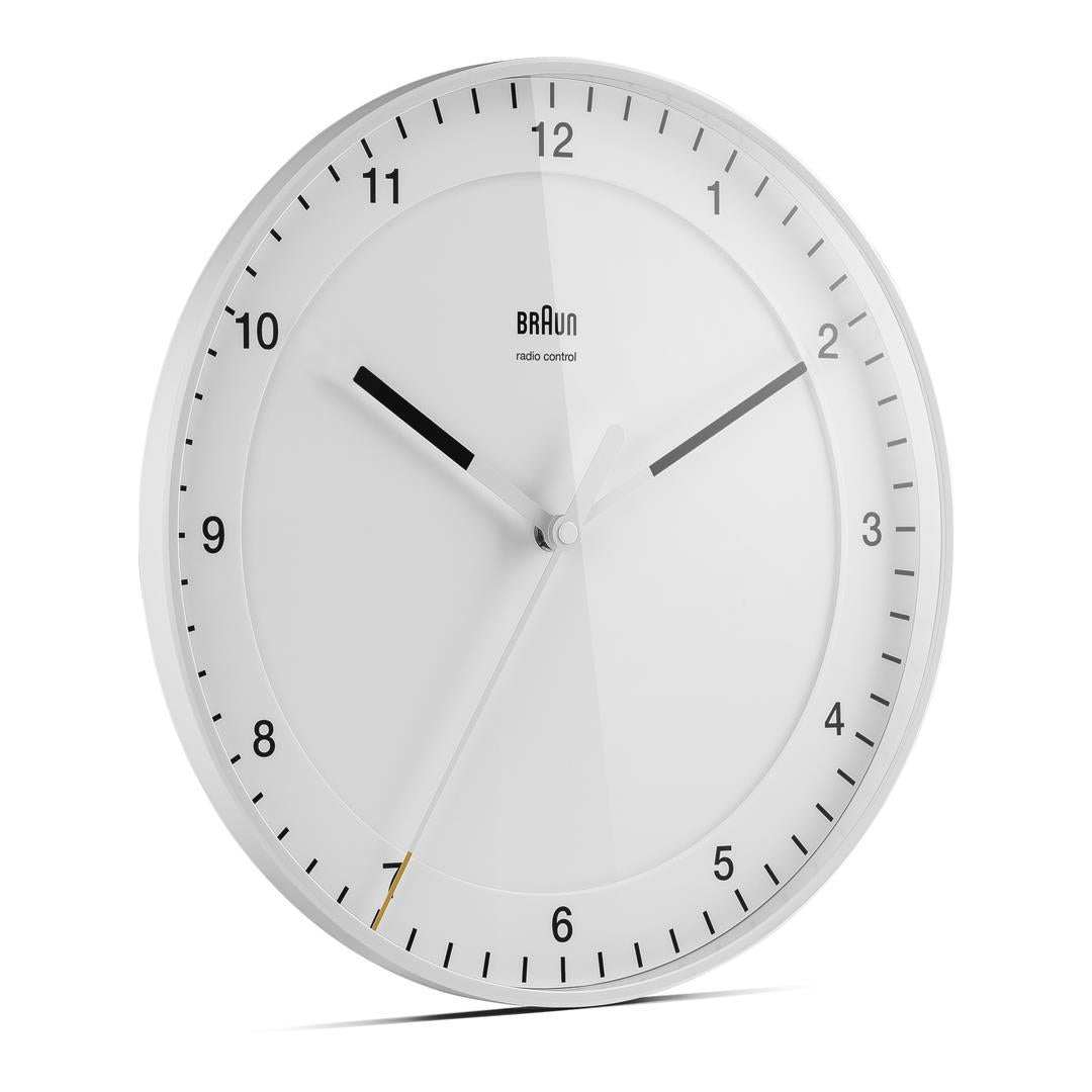 Braun BC 17 Horloge Mécanique Murale, Blanc