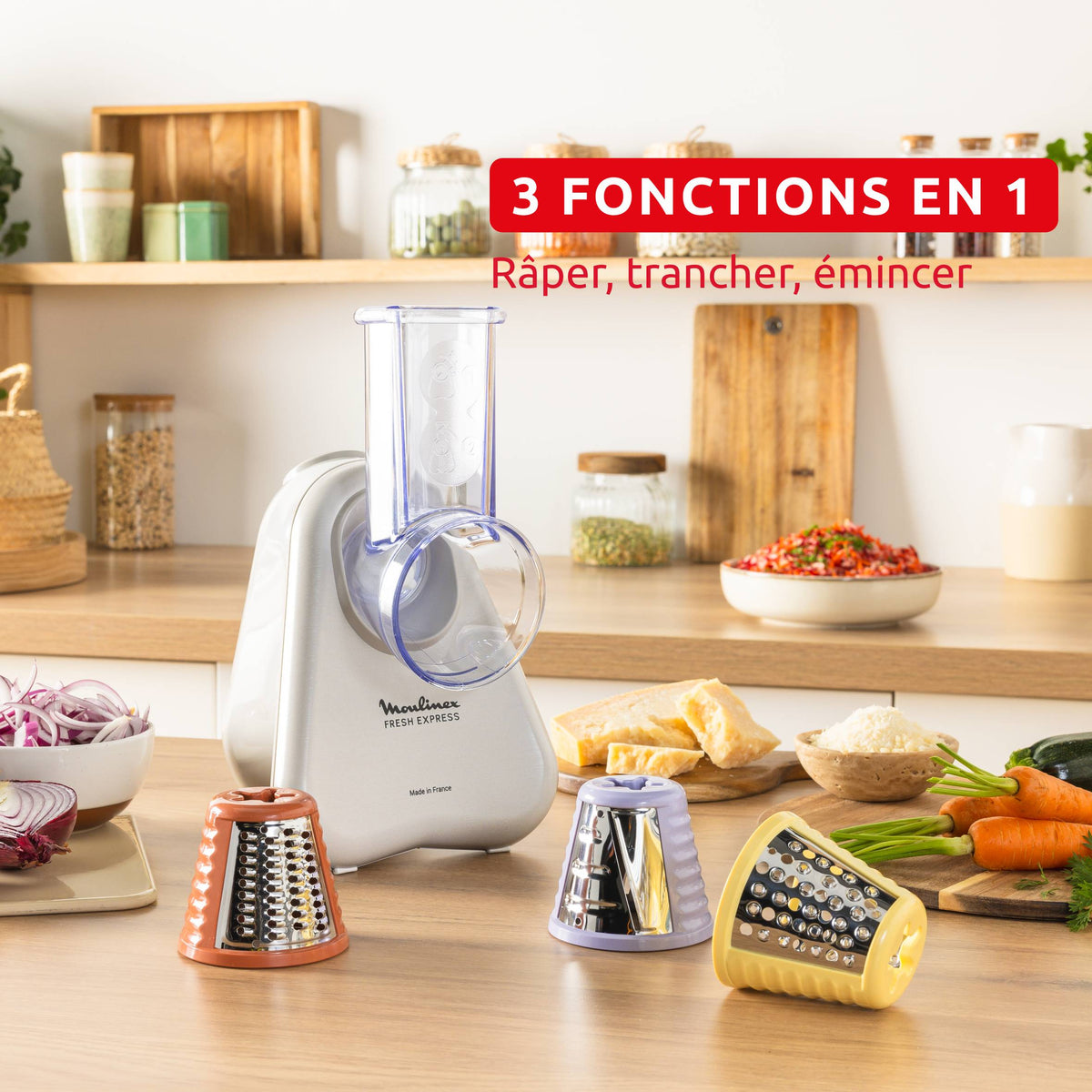 Moulinex DK853BE0 hachoir électrique 150 W Écru - vue 5