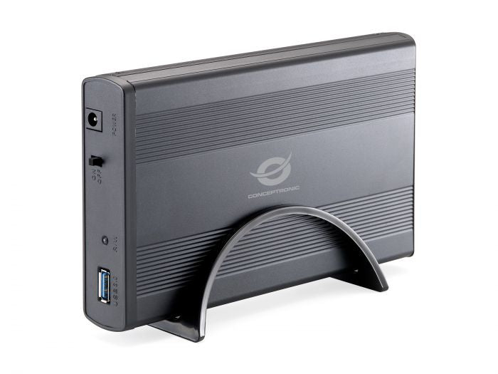 Conceptronic CHD3DUSB3 Boîtier HDD 3.5" SATA USB 3.0 Graphite
