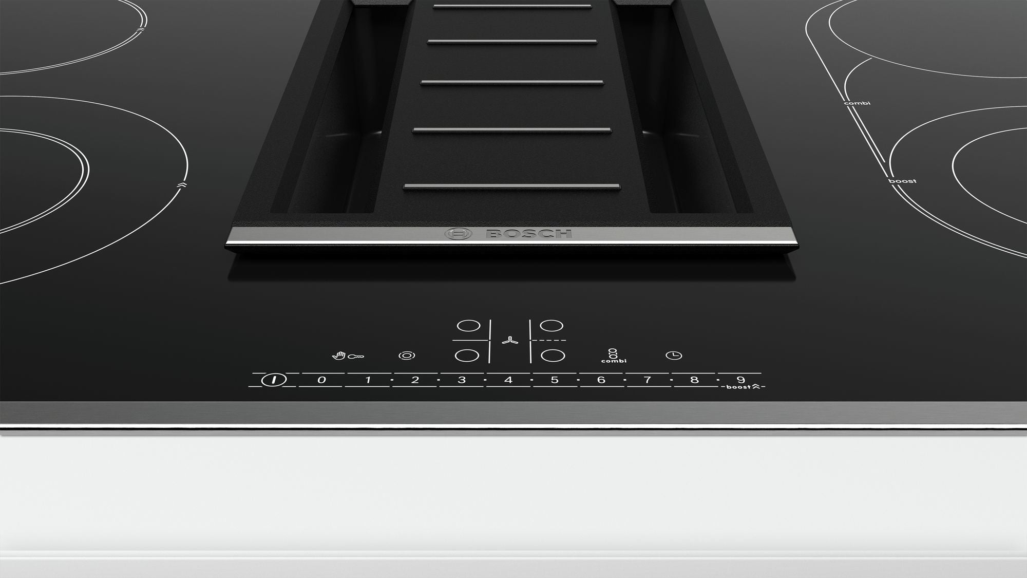 Bosch Bosch PKM845F11E plaque Noir Intégré Plaque avec zone à induction 4 zone(s)