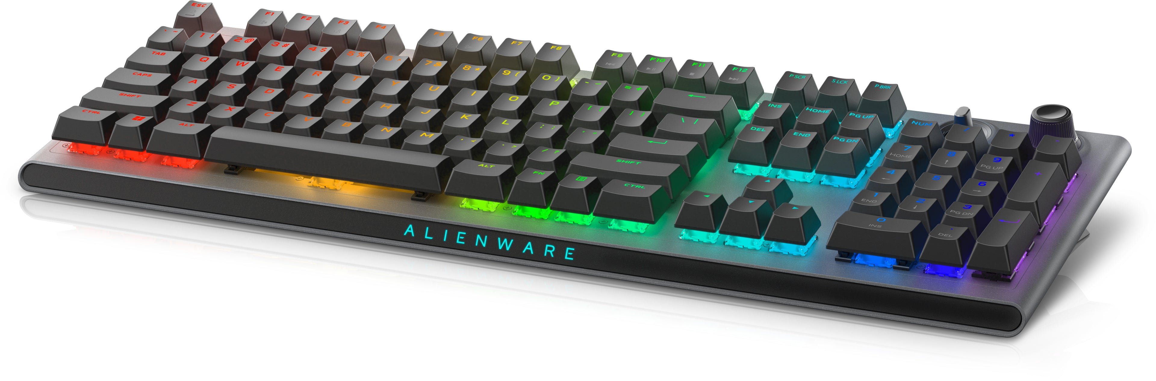 Alienware Tri-Mode AW920K clavier Gaming USB + RF Wireless + Bluetooth Gris