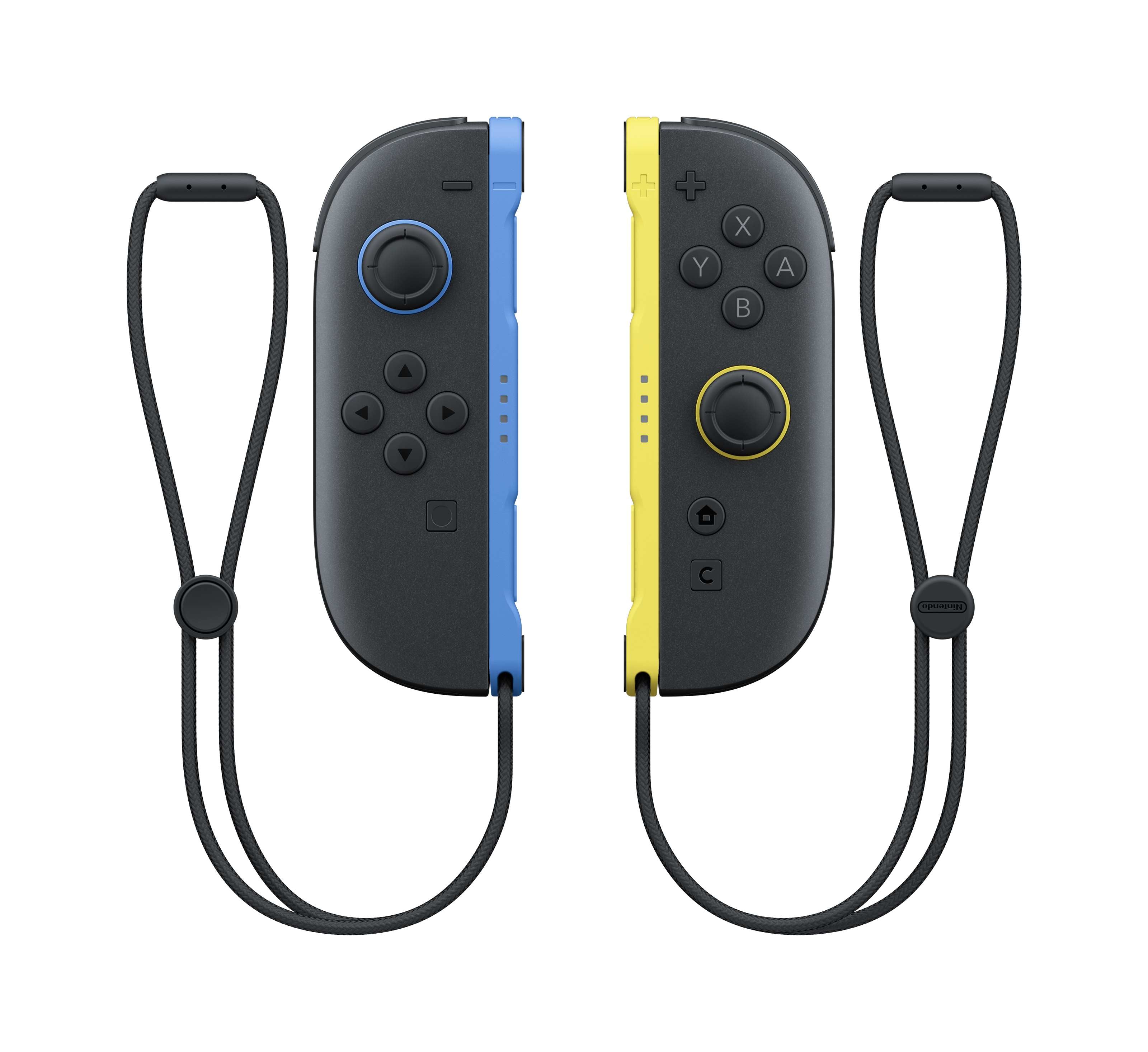 Nintendo Paire de manettes Joy-Con 2 gauche bleu & droite jaune clair Switch 2