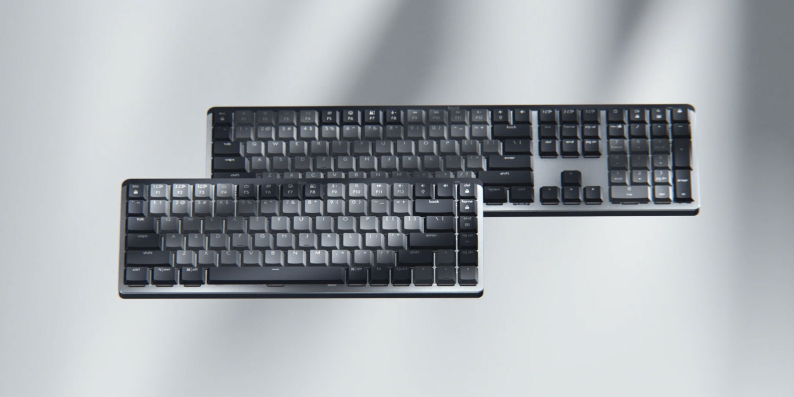 Logitech 920-010753 teclado Oficina RF Wireless + Bluetooth QWERTY Nórdico Grafito
