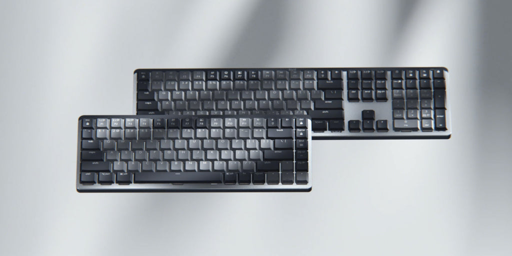 Logitech 920-010754 teclado Oficina RF Wireless + Bluetooth QWERTY Nórdico Grafito