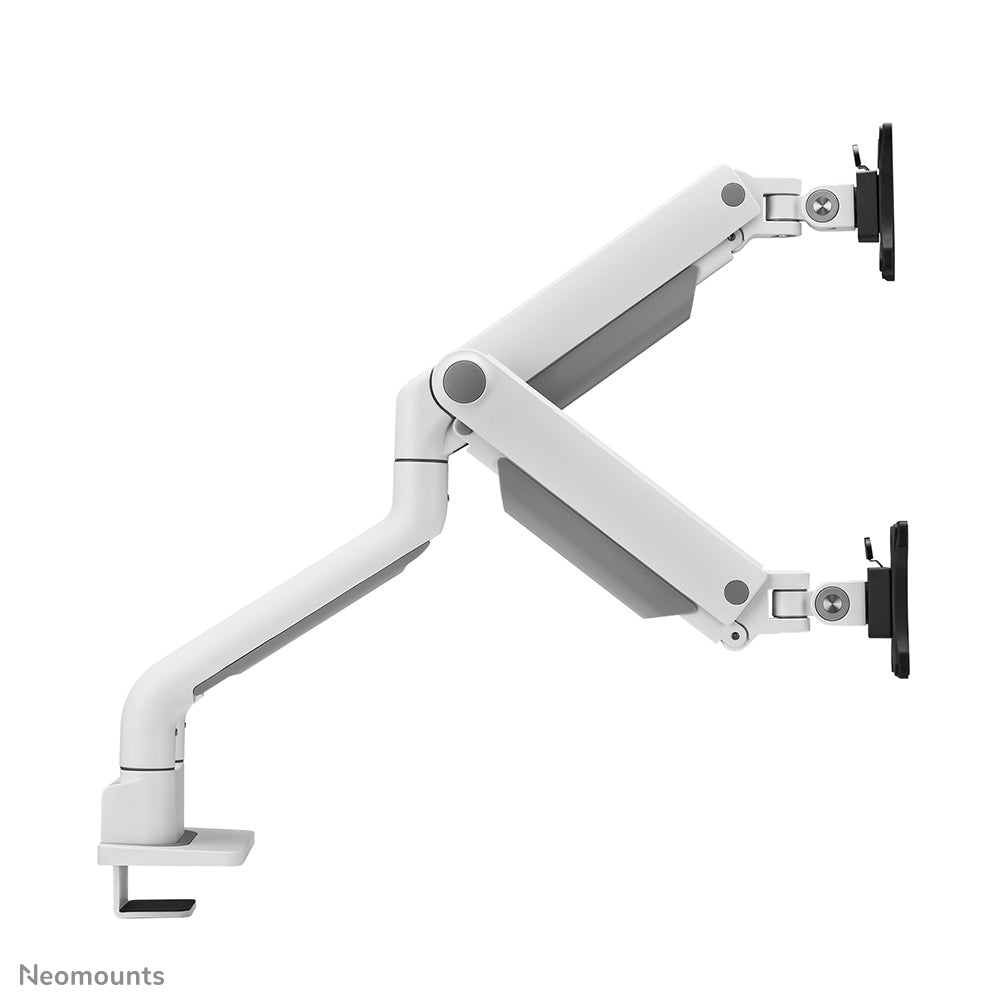 Neomounts DS70S-950WH2 Support d'écran à fixer 17-35" - ressort à gaz - Topfix - arrêt 180°