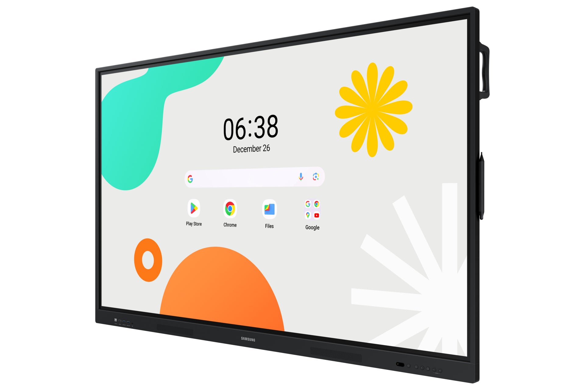 Samsung Samsung WA75F tableau blanc interactif 190,5 cm (75") 3840 x 2160 pixels Écran tactile Noir
