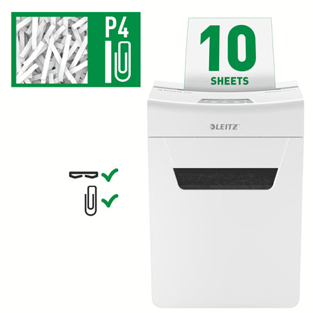 Leitz 80920000 destructeur de papier 55 dB Gris, Blanc - vue 7