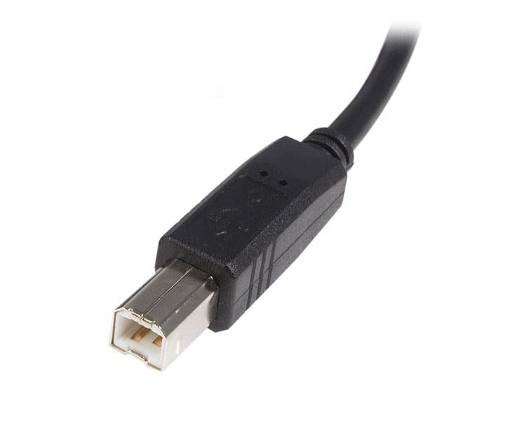 StarTech.com Câble USB 2.0 Type A vers Type B, 0,5 m, Mâle vers Mâle
