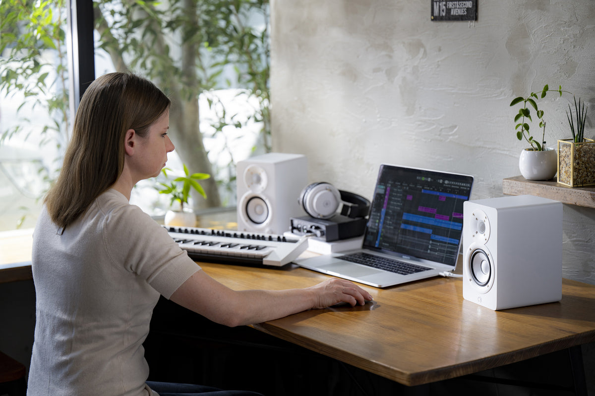 Yamaha HS3 2-voies Blanc Avec fil 52 W