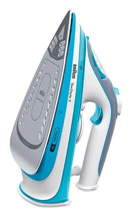 Braun TexStyle 5 SI 5006 BL Fer à repasser à sec ou à vapeur Semelle en céramique 2600 W Bleu, Gris, Blanc