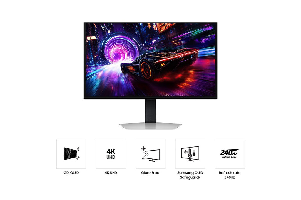Samsung Samsung S32FG810SU écran plat de PC 81,3 cm (32") 2160 x 3840 pixels 4K Ultra HD OLED Argent