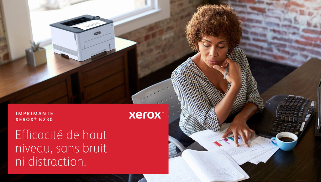 Xerox B230 Imprimante Laser A4 Recto Verso Sans Fil, 34 ppm, PCL5e/6, Capacité 251 feuilles