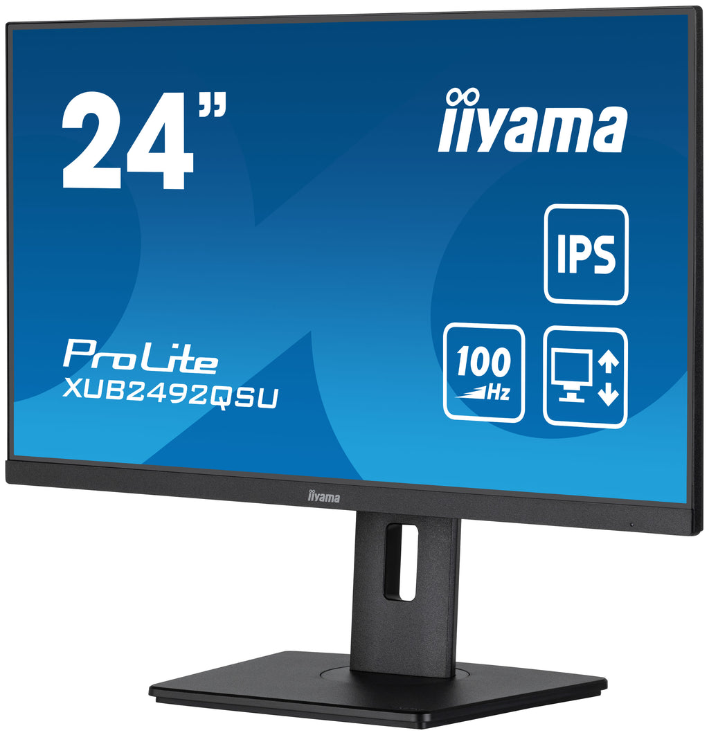 iiyama ProLite XUB2492QSU-B1 Écran PC 23.8" Quad HD 2560 x 1440 LED Noir