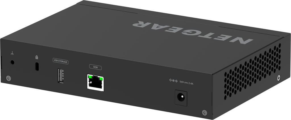 NETGEAR GSM4210PD Switch Gigabit Ethernet Géré L2/L3 PoE Noir