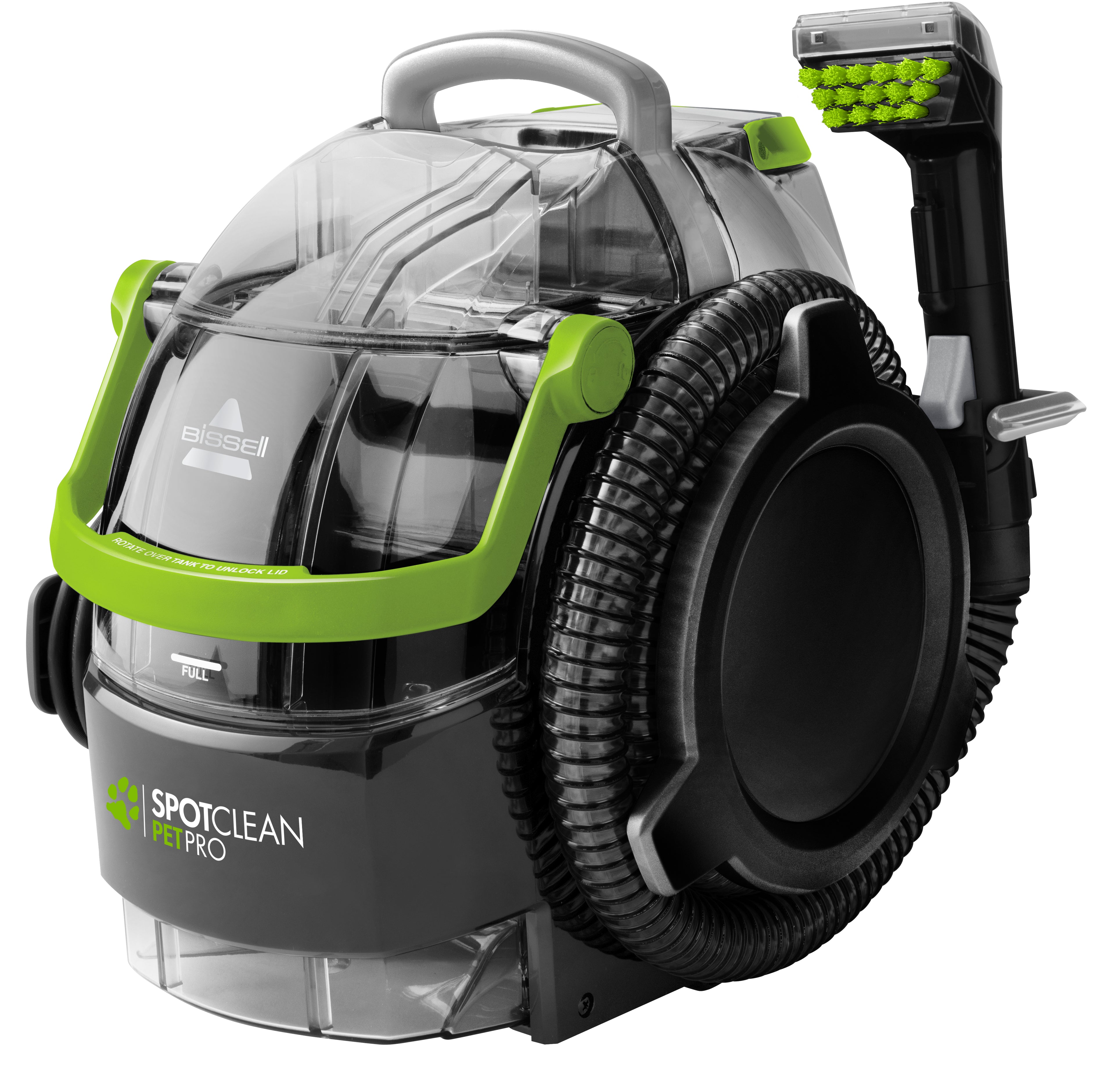 Bissell SpotClean Pet Pro machine de nettoyage de tapis À la main Profond Noir, Vert