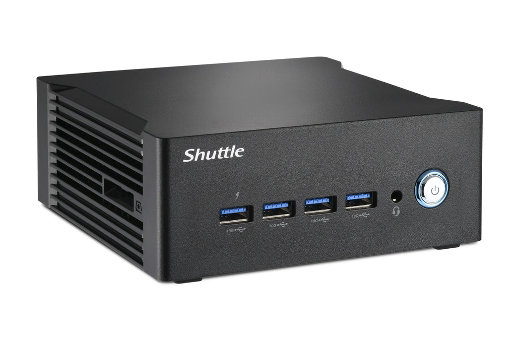 Shuttle Nano PC NT10H9, Intel Core Ultra 9 185H, Intel Arc graphics, 2xHDMI, 2xUSB 4.0 (DP), 2x2.5Gbit LAN, VESA, 24/7