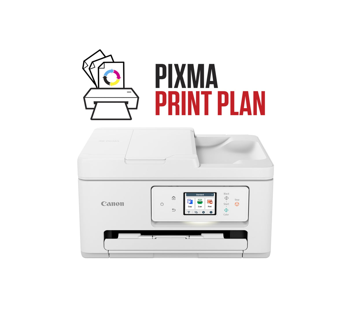 Canon PIXMA TS7750i Imprimante Jet d'encre A4, 1200 x 1200 DPI, Wifi, Blanche