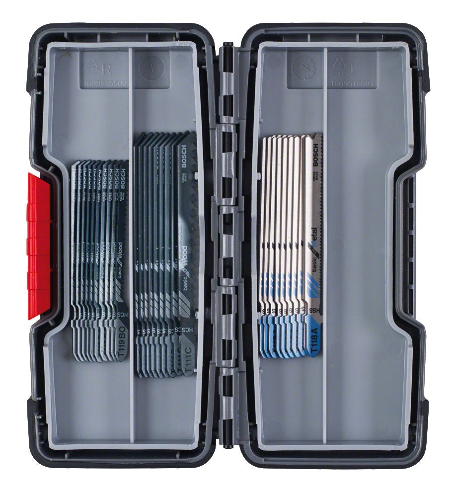 Bosch Bosch 2 607 010 903 Lame de scie sauteuse, à chantourner et sabre Lames de scie sauteuse 30 pièce(s)