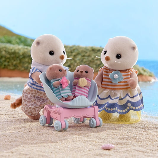 Sylvanian Families La famille Loutre de mer