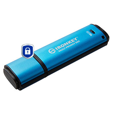 Kingston Technology IronKey Vault Privacy 50C 16Go USB-C Chiffrée AES-256 FIPS 197
