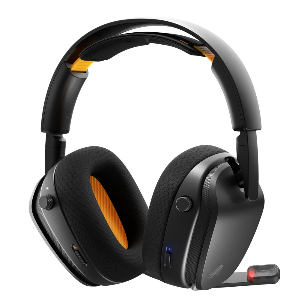 Glorious Gaming GHS Wireless InfinitePlay Casque Sans fil Arceau Bluetooth Socle de chargement Noir