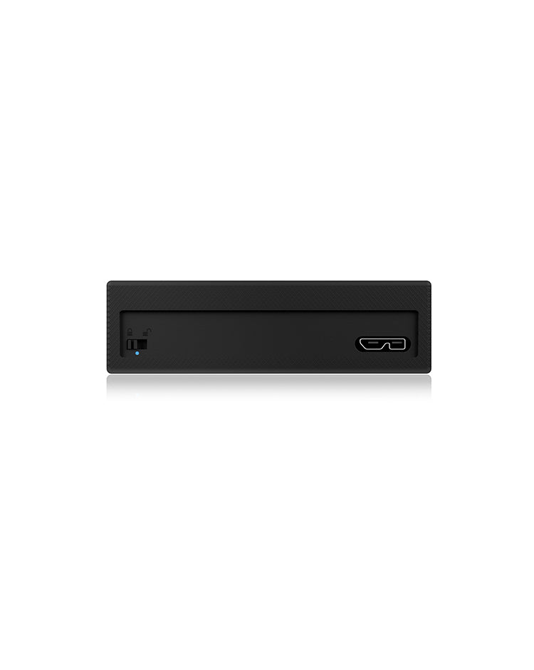 ICY BOX IB-256WP Boîtier disque dur/SSD Noir 2.5"