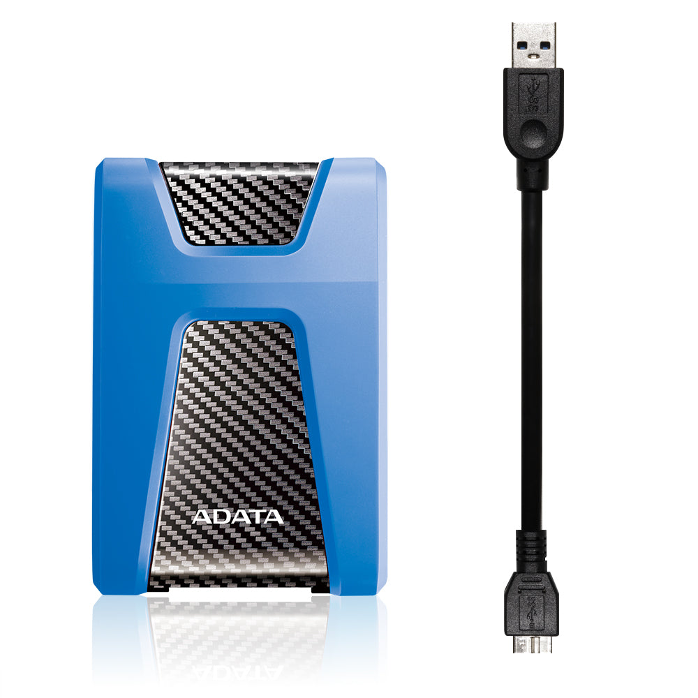 ADATA HD650 disque dur externe 1 To 2.5" Micro-USB B 3.2 Gen 1 (3.1 Gen 1) Bleu