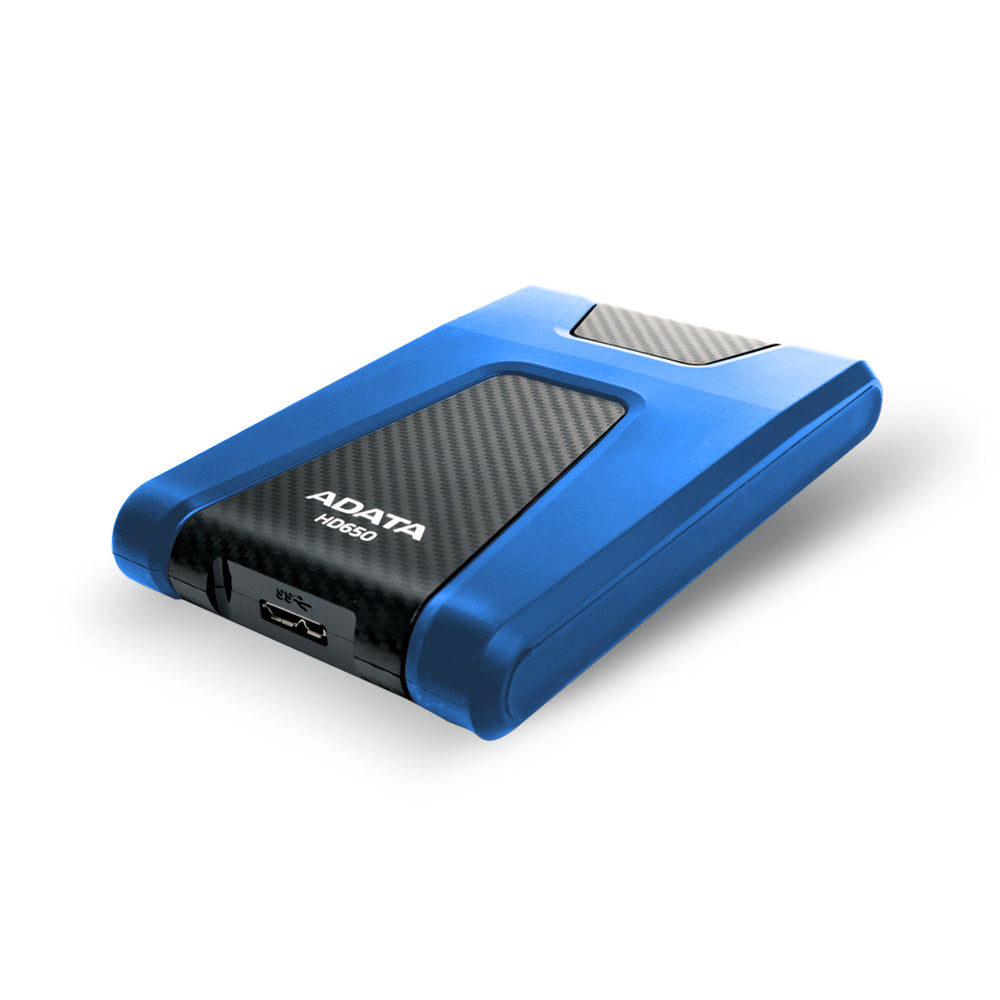 ADATA HD650 disque dur externe 1 To 2.5" Micro-USB B 3.2 Gen 1 (3.1 Gen 1) Bleu