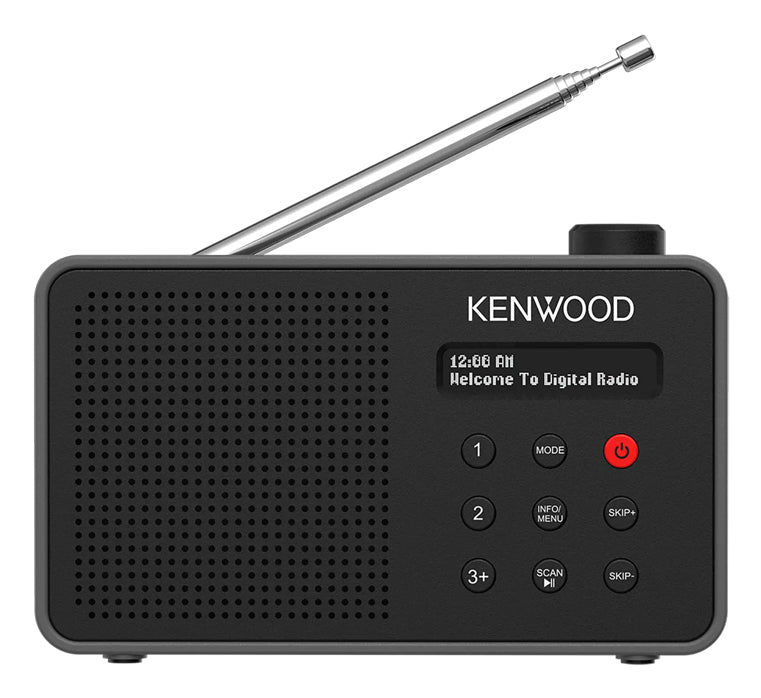 Kenwood CR-M25DAB-B Radio portable Numérique Noir