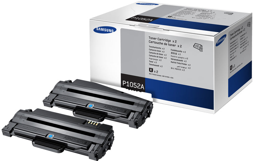 HP Samsung Pack de 2 cartouches de toner noir grande capacité MLT-P1052A