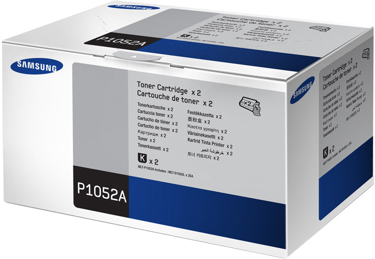 HP Samsung Pack de 2 cartouches de toner noir grande capacité MLT-P1052A