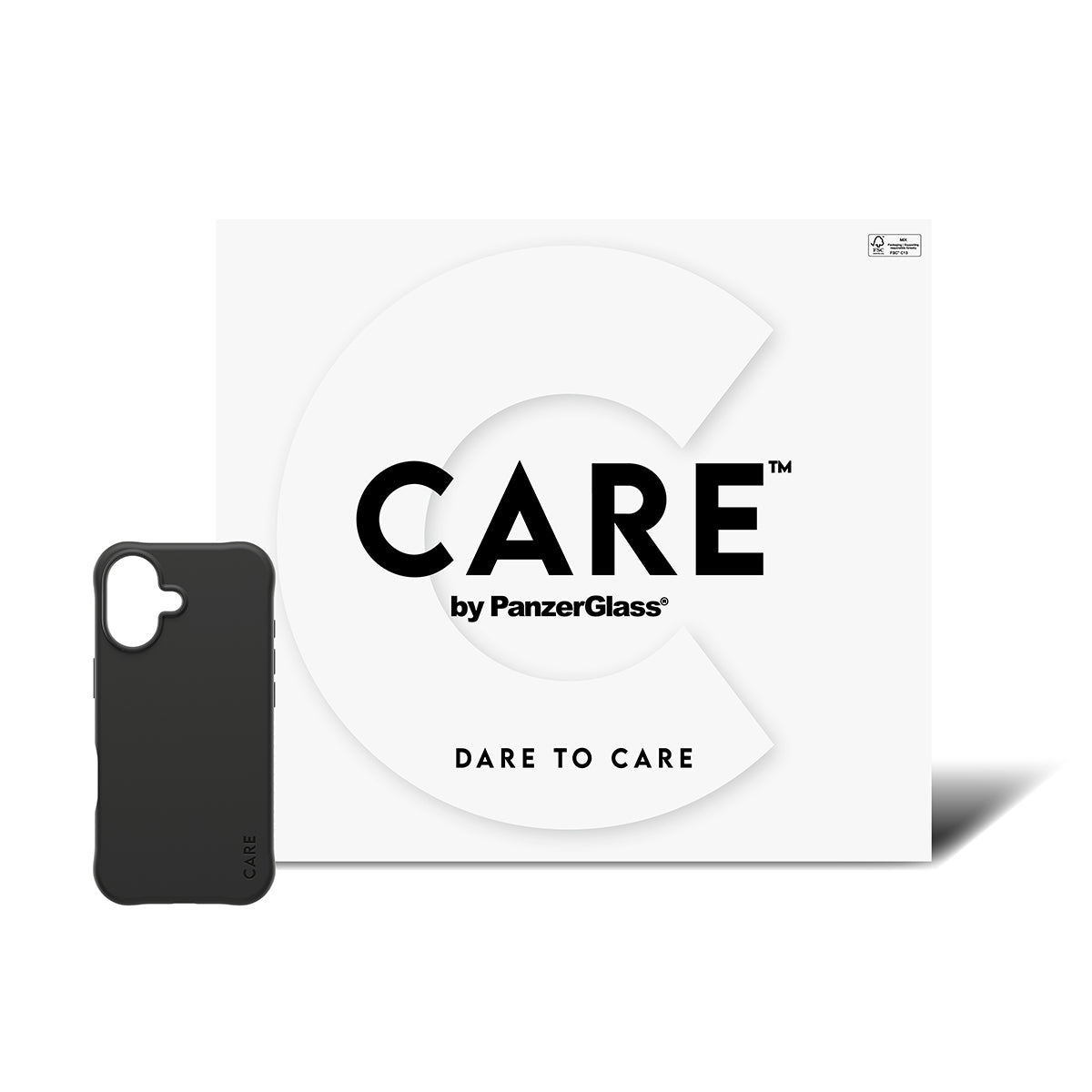 PanzerGlass CARE™ by ® Samba Case Black w. MagSafe iPhone 17 | Bulk coque de protection pour téléphones portables Housse