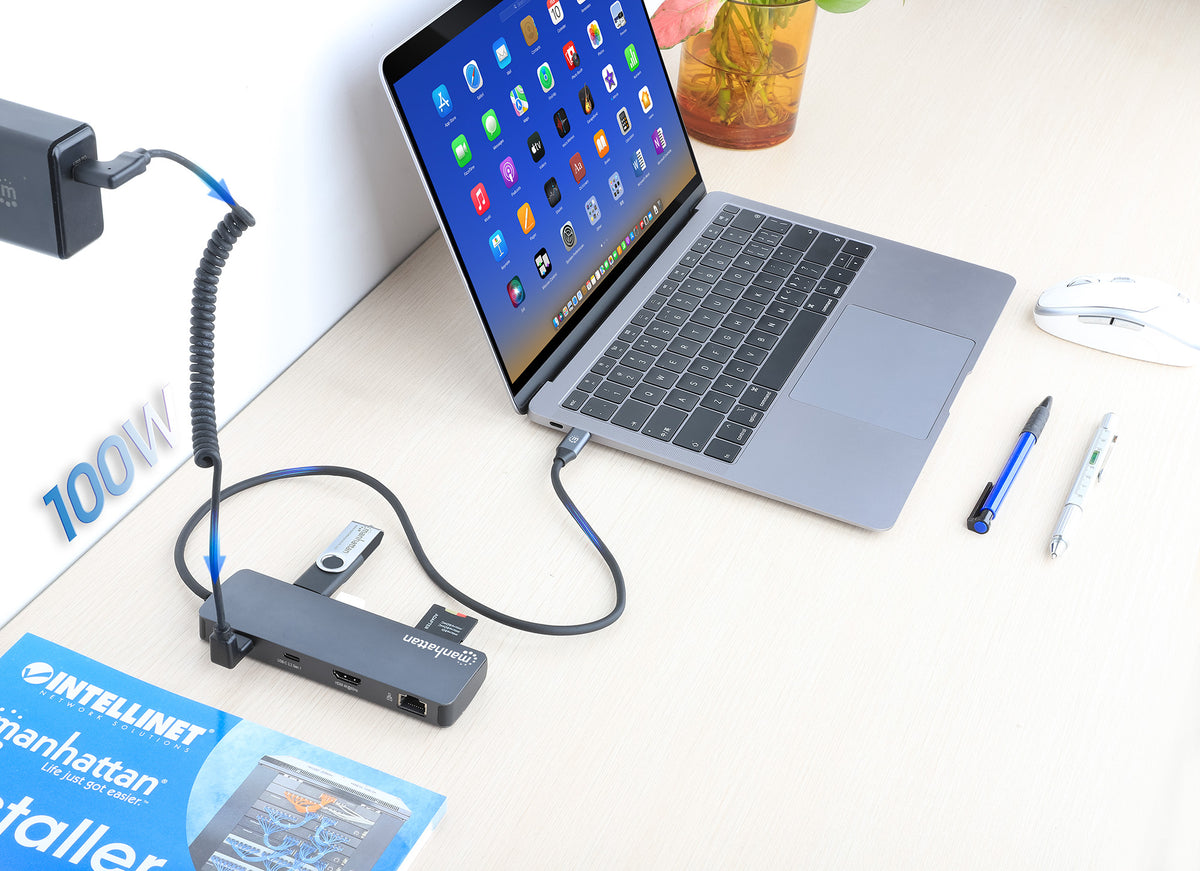 Manhattan USB-C 3.2 Gen 1 Dockingstation - vue 8