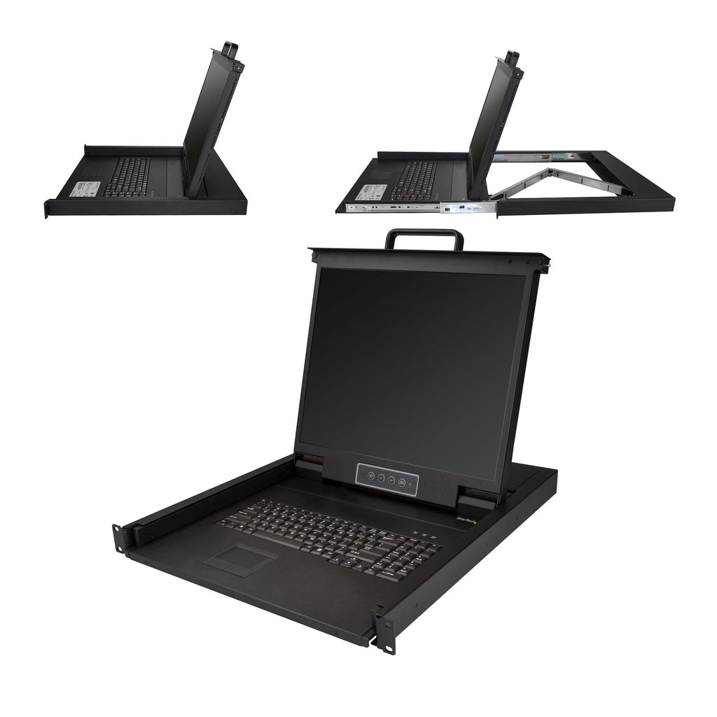 StarTech.com Console KVM 1U à un port pour rack serveur 19 pouces