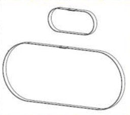 Zebra P1046696-145 Pièce détachée ou accessoire pour imprimante/scanner ceinture 2 pièce(s)