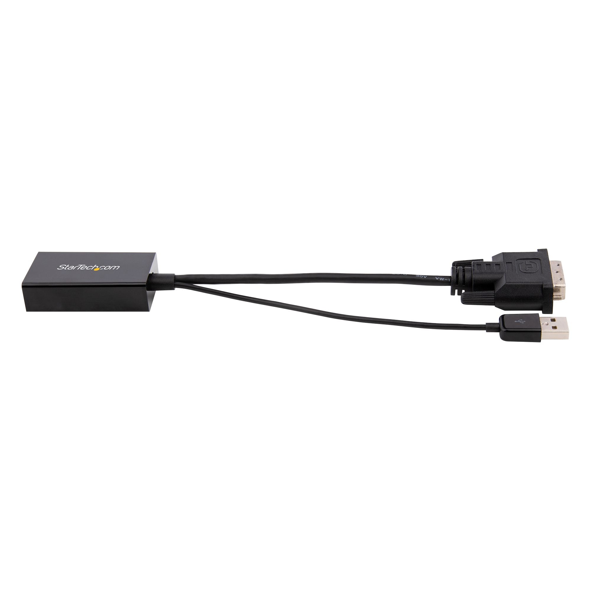 StarTech.com Adaptateur DVI vers DisplayPort avec alimentation USB - 1920 x 1200