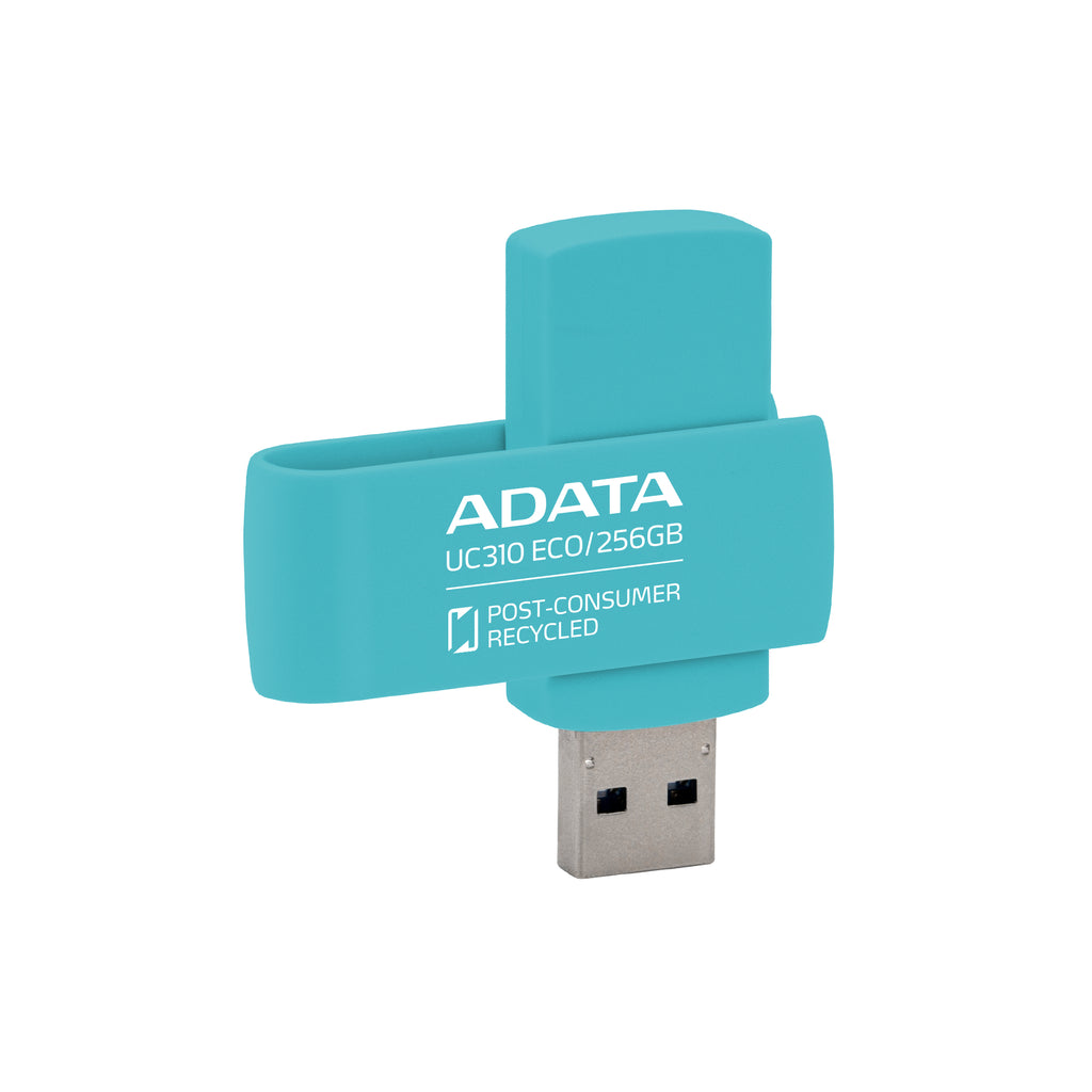 ADATA UC310 ECO lecteur USB flash 256 Go USB Type-A 3.2 Gen 1 (3.1 Gen 1) Vert