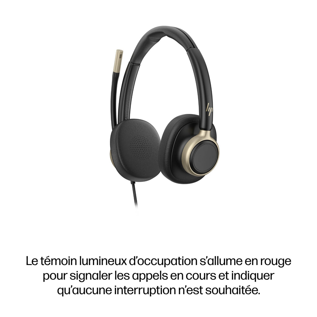 HP Poly Mission 825 Micro-casque Filaire USB Binaural