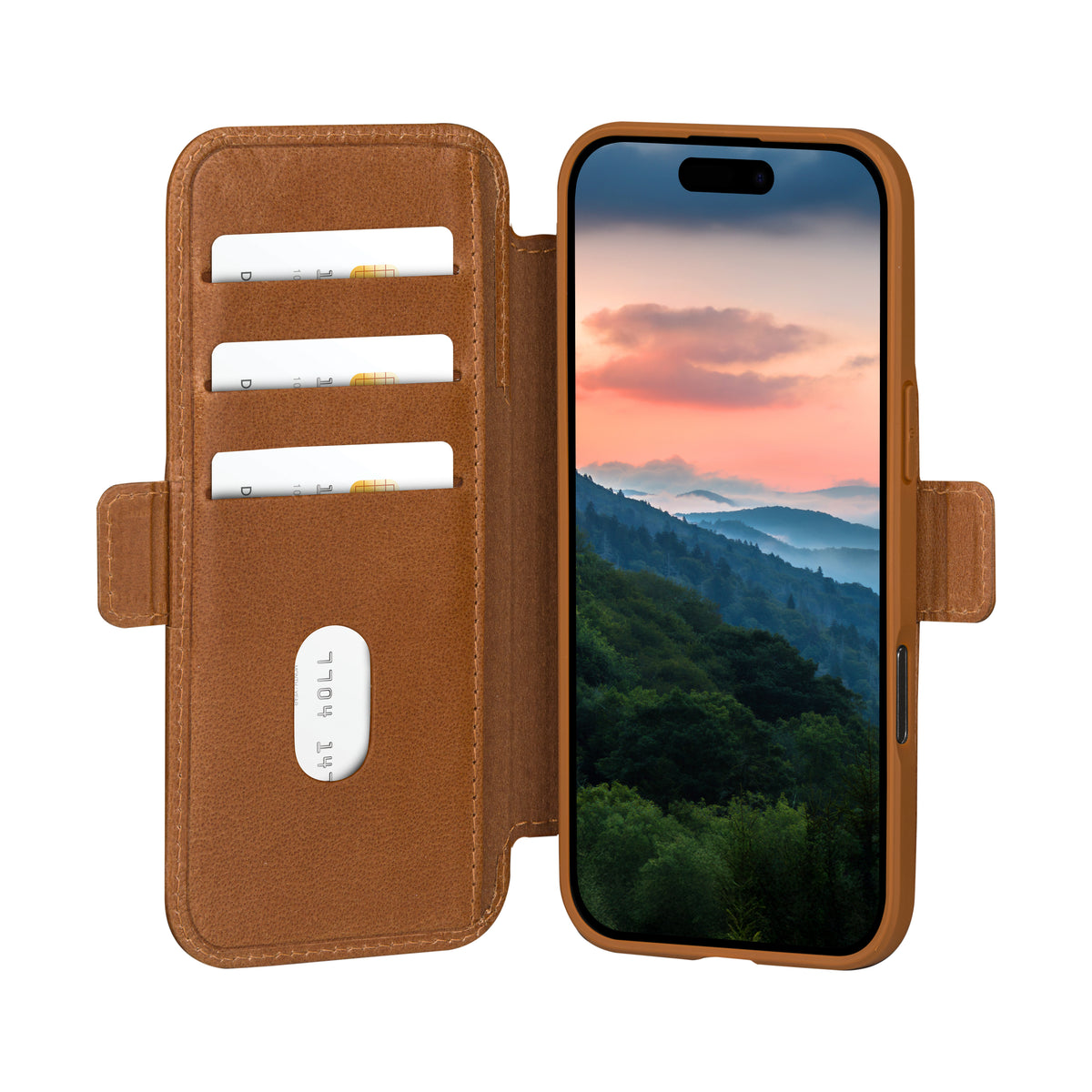 dbramante1928 Copenhagen Étui Portefeuille pour iPhone 17, Couleur Teint